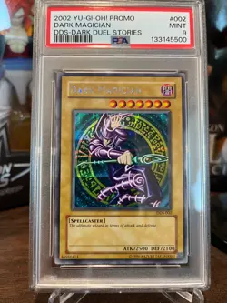Dark Magician (Dark Duel Stories) DDS-002 Yu-Gi-Oh! Video Game Promo - PSA 9 - Image 1
