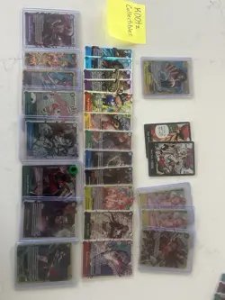 Bandai One Piece CCG Card Lot SR/SEC+ Only - ALL NM - Image 1
