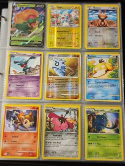 Huge Pokemon Collection Binder Vintage Modern Lot of Cards Holos Rares WoTC Etc - Image 4