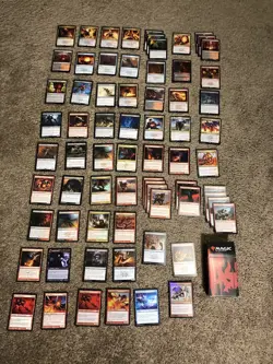 MTG lot 69 cards and Rakdos box - Image 1