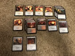 MTG lot 69 cards and Rakdos box - Image 3