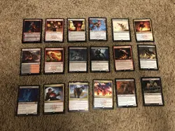 MTG lot 69 cards and Rakdos box - Image 4
