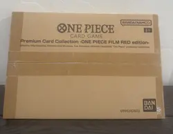 One Piece TCG Premium Card Collection Film Red Edition ENG Factory Sealed New - Image 1