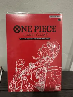 One Piece TCG Premium Card Collection Film Red Edition ENG Factory Sealed New - Image 2