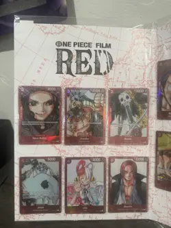 One Piece TCG Premium Card Collection Film Red Edition ENG Factory Sealed New - Image 5