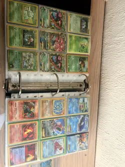 Huge 7 Pound Pokemon Vintage Cards Binder Lot Every Card Is 10+ Years Old 1200+ - Image 5