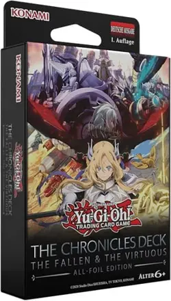 Yugioh Structure Deck: The Chronicles Deck - The Fallen & The Virtuous DEUTSCH - Image 1