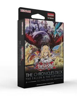 YUGIOH THE CHRONICLES DECK THE FALLEN and THE VIRTUOUS English Version New - Image 1