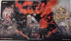 The Chronicles Deck The Fallen And The Virtuous Playmat - Yugioh New Sealed - Image 1