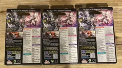 YuGiOh TCG The Chronicles Deck: The Fallen & The Virtuous : 1st Edition x3 - Image 2