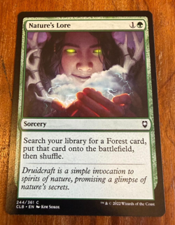 MTG - Nature's Lore - Commander Legends CLB - Image 1
