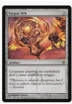 MTG: Torpor Orb | New Phyrexia | Rare | NM | Artifact - Image 1
