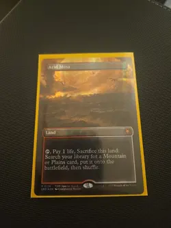 Arid Mesa- Tarkir Dragonstorm Borderless Dragonscale Foil (SPG 114) MTG - Image 2