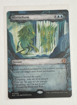 MTG Mirrorform - Showcase - Lorwyn Eclipsed #308 - Image 1