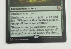 MTG Bear Umbra - Wilds of Eldraine - #121 - Image 3