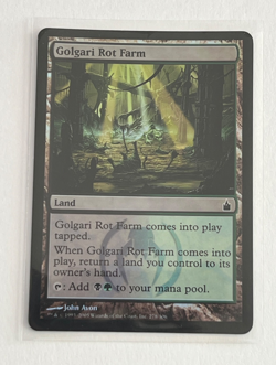 MTG Golgari Rot Farm - Foil - Ravnica: City of Guilds - #278 - Image 1