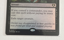 MTG Deadly Rollick - Foil - Commander Masters #147 - Image 3