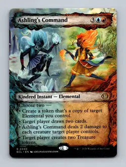 Ashling's Command (Showcase) Lorwyn Eclipsed Non-Foil MTG NM - Image 1