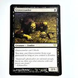 Gravecrawler 64 R Dark Ascension Magic the Gathering MTG LP - Image 1