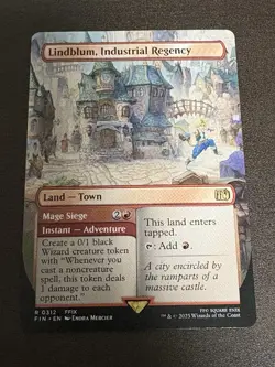 MTG Lindblum, Industrial Regency (Borderless) English Final Fantasy FIN NM R0312 - Image 1
