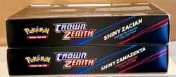 Pokemon Crown Zenith Shiny Zacian & Zamazenta Premium Figure Collection Box (2) - Image 3