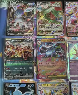 Pokemon Tcg Japanese Cards Bundle Including Charizard & Eevelutions & Rayquaza - Image 2