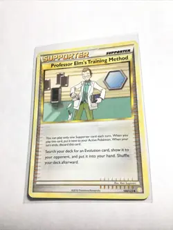 PROFESSOR ELM'S TRAINING METHOD - 100/123 - HeartGold SoulSilver - Pokemon - PL - Image 1