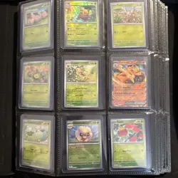 Pokemon Card Collection w/ Top Loader Binder - Image 2