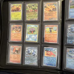 Pokemon Card Collection w/ Top Loader Binder - Image 3