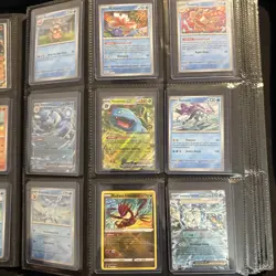 Pokemon Card Collection w/ Top Loader Binder - Image 4