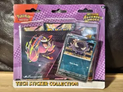 Pokemon Mega Evolution Ascended Heroes Gastly Tech Sticker Collection - Sealed - Image 1