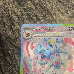 2025 Pokemon SV Prismatic Evolutions Sylveon ex Rare SIR #156/131🔥 Fast ship - Image 2