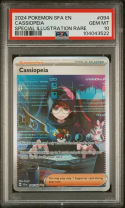 Cassiopeia Pokemon Sfa En-Shrouded Fable 094 PSA 10 - Image 1