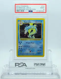 2002 POKEMON LEGENDARY COLLECTION GYARADOS #12 HOLO FOIL PSA 9 MINT #41384305 - Image 2