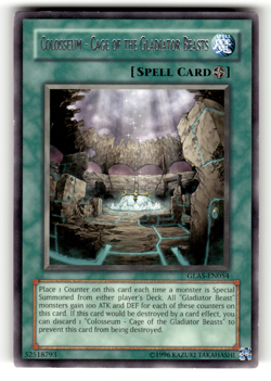 Colosseum - Cage of the Gladiator Beasts GLAS-EN054 Unlimited Rare Gladiator's A - Image 1