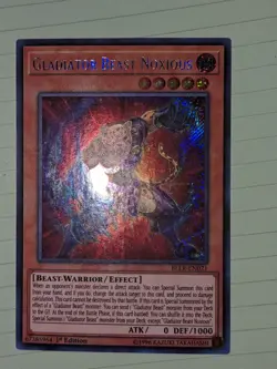 Yu-Gi-Oh! TCG Gladiator Beast Noxious Battles of Legend: Light's Revenge... - Image 1