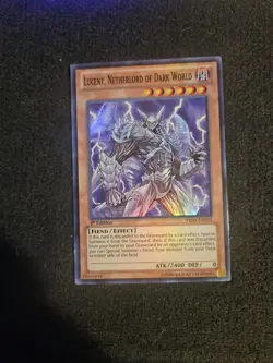 PRIO-EN031 Lucent, Netherlord Of Dark World Super Rare 1st Edition Yugioh - Image 1