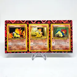 Pokemon TCG Magnetic 3 Card Protector Paldean Fates Premium Collection Set - Image 1
