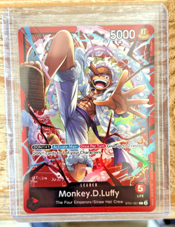 Monkey.D.Luffy 001 L Starter Deck EX: Gear 5 ST21-001 - NM - Image 1
