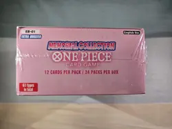 One Piece EB-01 Memorial Collection Booster Box English Sealed - Image 5