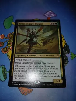 MTG Amzu, Swarm's Hunger, Light Play, English Ravnica: Clue Edition - Image 3