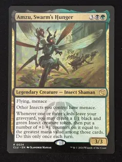 1x MTG Amzu, Swarm's Hunger - Ravnica: Clue Edition (CLU) #24 - Magic - Image 1