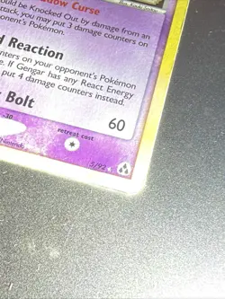 Pokemon Gengar 5/92 Legend Maker Reverse Holo Ultra Rare Stamped Mp+ - Image 3