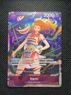 Nami OP09-070 Premium Card Collection Vol. 4 One Piece Card Game ENGLISH FOIL NM - Image 1