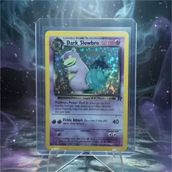 Dark Slowbro - Team Rocket 12/82 Holo Rare 60 HP Pokemon TCG Card - Image 1