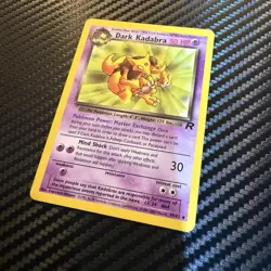Dark Kadabra 39/82 Pokemon TCG Pokemon Card (MYREF#7) - Image 1