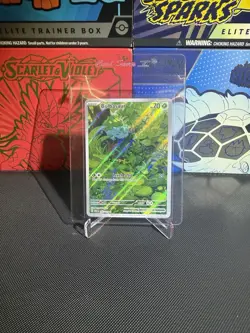 Pokemon TCG Bulbasaur Scarlet & Violet 151 Art Rare Card 166/165 - Image 2