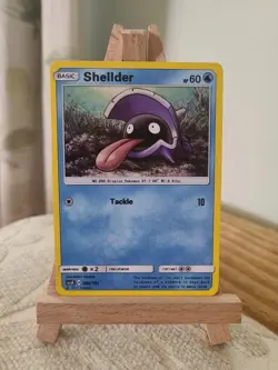 Pokemon Trading Card Game Shellder Sun And Moon Base Set Card #090/151 - Image 1