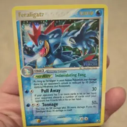 Feraligatr 4/115 STAMPED Reverse Holo Unseen Forces Pokemon Card TCG LP - Image 1