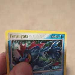 Feraligatr 4/115 STAMPED Reverse Holo Unseen Forces Pokemon Card TCG LP - Image 2